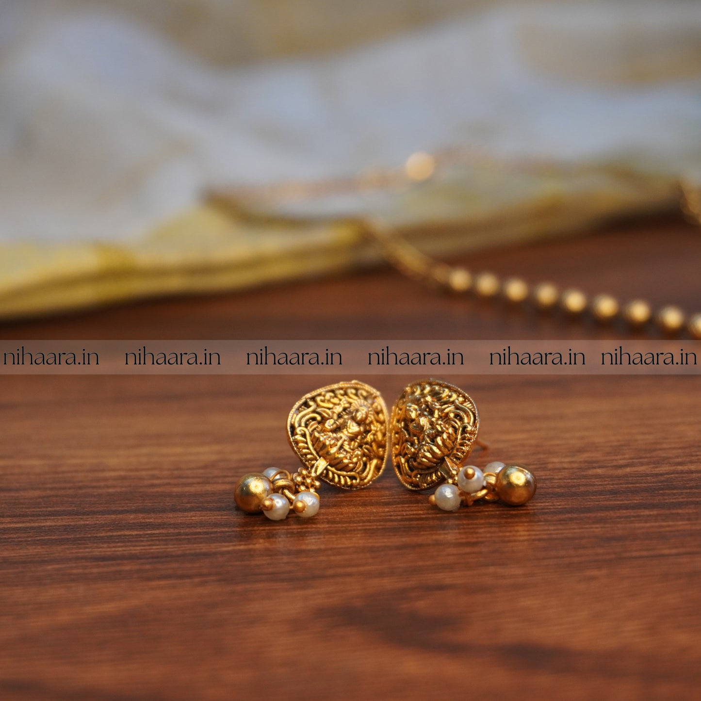 Gold Bhavni Haaram Set NA759
