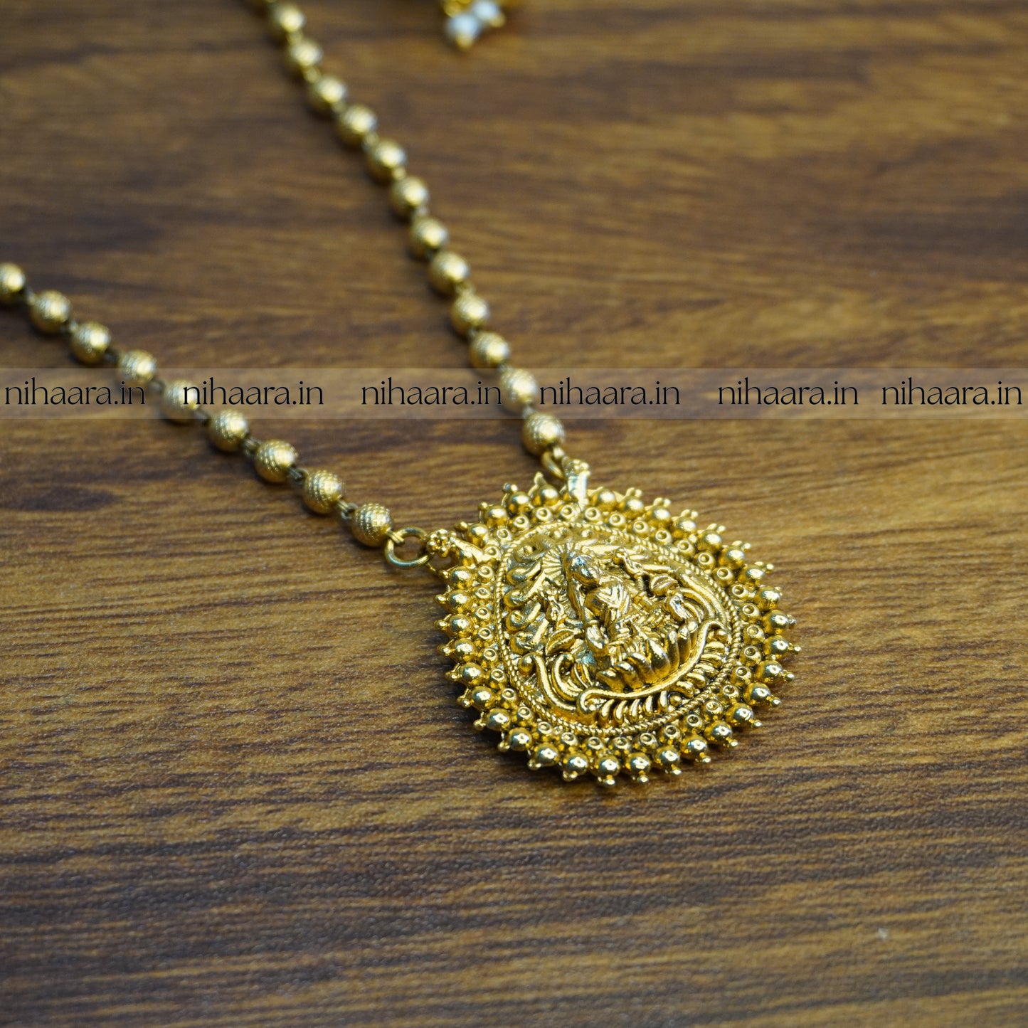 Gold Bhavni Haaram Set NA759
