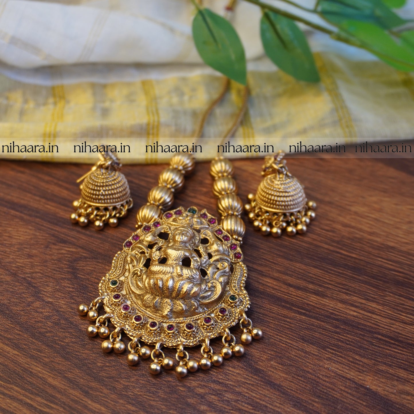 Traditional Antique Vibha Haaram Set NA729