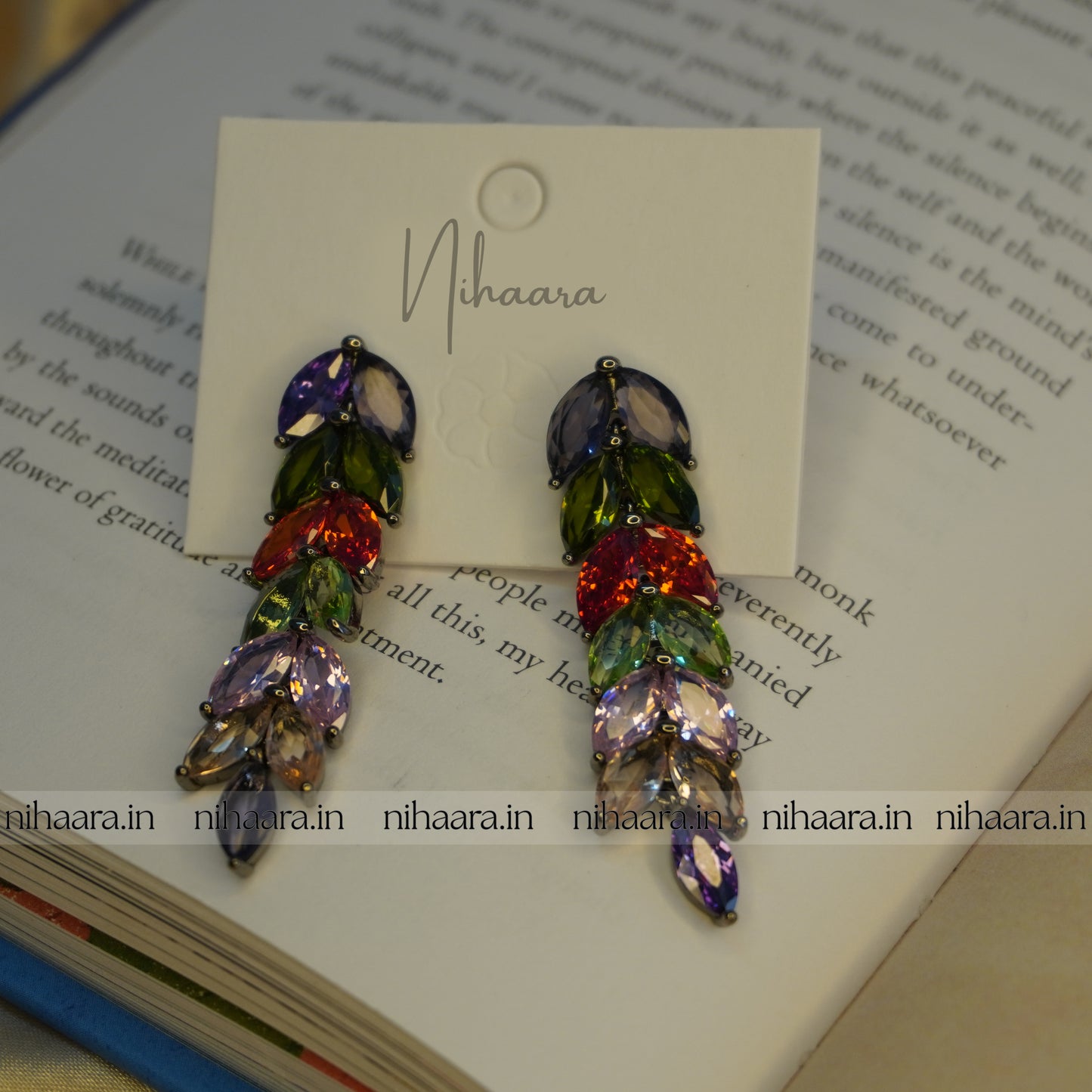 Anti-Tarnish Premium Rainbow Earrings NA217