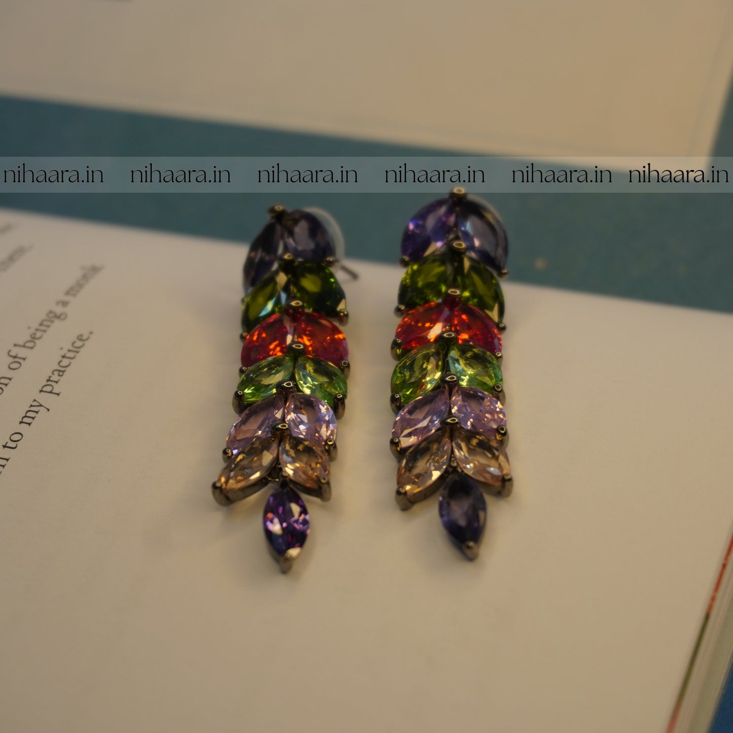 Anti-Tarnish Premium Rainbow Earrings NA217