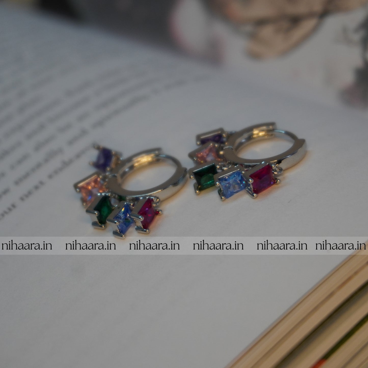Anti-Tarnish Premium Colour Palette Earrings NA227
