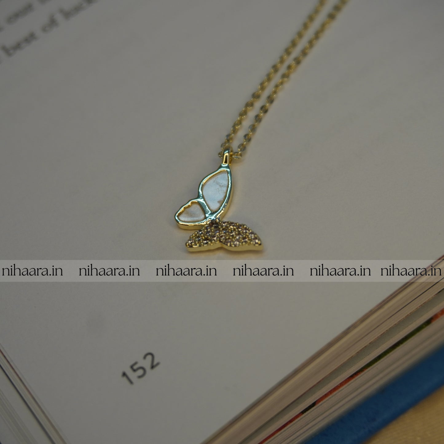 Anti-Tarnish Premium Mini Butterfly Necklace NA223