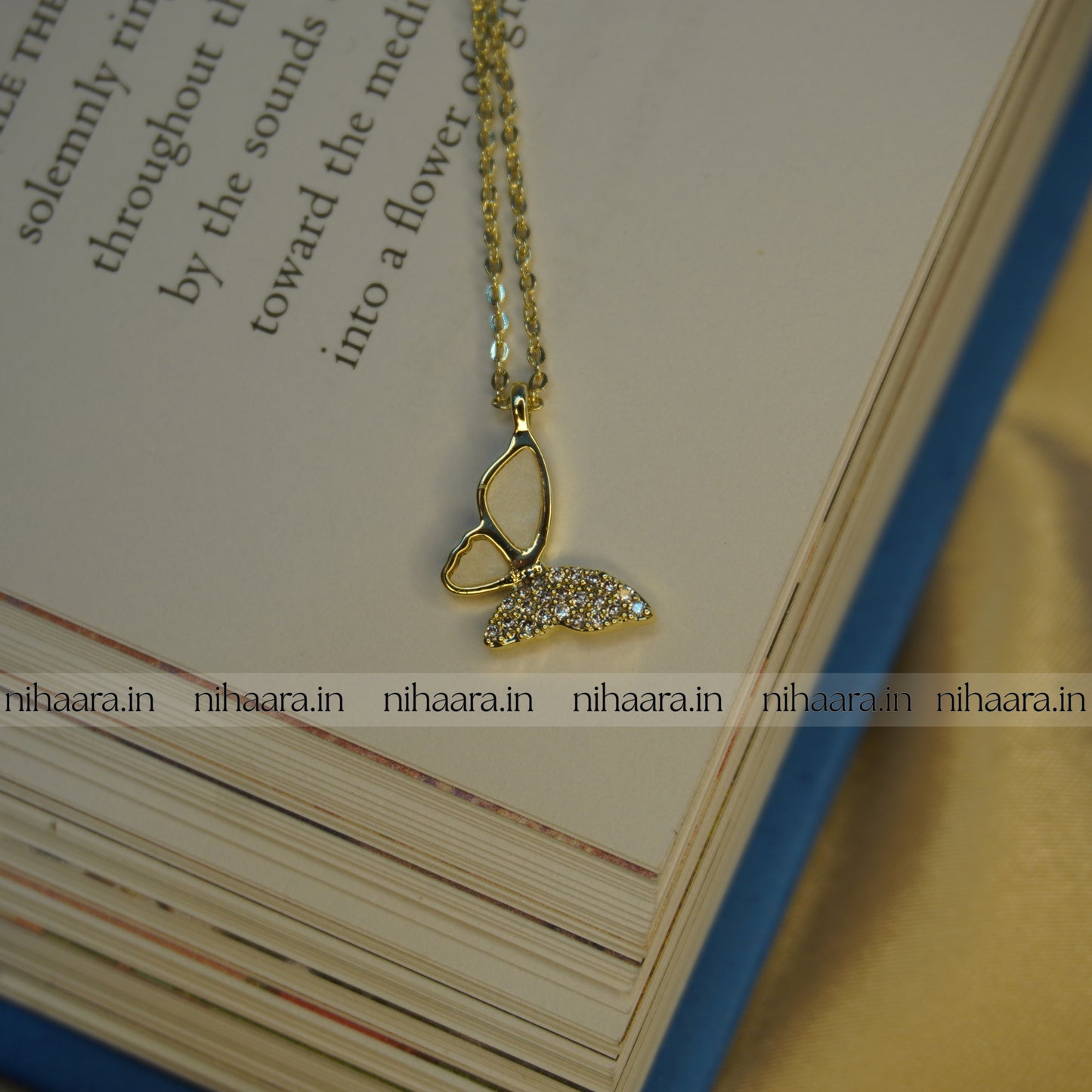 Anti-Tarnish Premium Mini Butterfly Necklace NA223